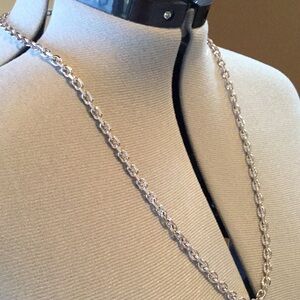 30” Diamond Cut Sterling Silver Gent’s Chain